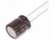 Capacitor  electrolytic  low ESR  THT  1200uF  10VDC  Ø12.5x15mm
