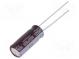 Capacitor  electrolytic  low ESR  THT  120uF  50VDC  Ø8x20mm  ±20%