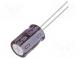 Capacitor  electrolytic  low ESR  THT  120uF  50VDC  Ø10x15mm  ±20%