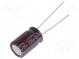 Capacitor  electrolytic  low ESR  THT  220uF  35VDC  Ø10x16mm  ±20%
