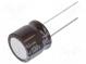 Capacitor  electrolytic  low ESR  THT  100uF  100VDC  Ø16x15mm