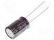 Capacitor  electrolytic  low ESR  THT  120uF  63VDC  Ø10x17.5mm