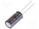 Capacitor  electrolytic  low ESR  THT  68uF  100VDC  Ø10x20mm  ±20%