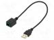 USB/AUX adapter  Mazda  Mazda 6 2014->,Mazda CX-9 2013 ->