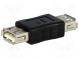 Adapter  USB 2.0  USB A socket, both sides