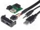 USB/AUX adapter  Mazda  USB A socket,Jack 3,5mm 4pin socket