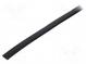 Gasket  EPDM  black  L  10m  W  6.5mm  H  15.1mm  Panel thick  1÷2mm