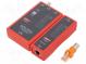 Tester  LAN wiring  Equipment  BNC adapter,battery  Display  LED