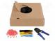 Wire  U/UTP  6  outdoor  solid  Cu  4x2x24AWG  polyetylene  black