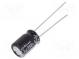 Capacitor  electrolytic  THT  4.7uF  350VDC  Ø8x11.5mm  ±20%  1000h