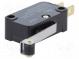 Microswitch SNAP ACTION  with lever (with roller)  SPDT  Pos  2