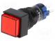 Switch  push-button  Pos  2  SPDT  0.5A/250VAC  1A/24VDC  ON-ON