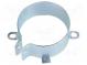 Mounting clamp  horizontal  for large capacitors fastening