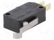 Microswitch SNAP ACTION  with lever with roller simulation