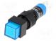 Switch  push-button  Pos  2  SPDT  0.5A/250VAC  1A/24VDC  ON-ON