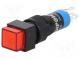 Switch  push-button  Pos  2  SPDT  0.5A/250VAC  1A/24VDC  ON-ON