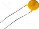 Varistor  metal-oxide  THT  95VAC  125VDC  150V  ±10%  2.5kA  22J