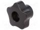 Knob  Ø  40mm  Int.thread  M6  18mm  H  28mm  duroplast PF  -20÷110°C