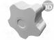 Knob  Ø  32mm  Ext.thread  M8  20mm  H  23mm  technopolymer PP