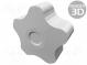 Knob  Ø  40mm  Int.thread  M6  18mm  H  27mm  technopolymer PP