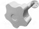 Knob  Ø  40mm  Ext.thread  M10  40mm  H  27mm  technopolymer PP