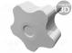 Knob  Ø  50mm  Ext.thread  M12  40mm  H  32mm  technopolymer PP