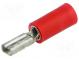 Terminal  flat  2.8mm  0.5mm  female  0.5÷1.5mm2  crimped  red