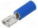 Terminal  flat  4.8mm  0.5mm  female  1÷2.5mm2  crimped  for cable