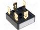 Three-phase bridge rectifier  Urmax 1600V  If 25A  Ifsm 360A