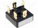 Three-phase bridge rectifier  Urmax 600V  If 35A  Ifsm 475A