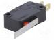 Microswitch SNAP ACTION  with lever  SPDT  0.1A/125VAC  ON-(ON)