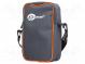 Bag  grey  fabric