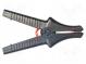 Crocodile clip  32A  black  max.43mm  Conform to  CAT IV 5000 V