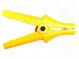 Crocodile clip  32A  yellow  max.43mm  11kV  Type  insulated