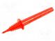 Test probe  32A  5kV  red  Conform to  CAT III 5000V