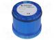 Signaller  lighting  LED  blue  24VDC  24VAC  IP65  Ø70x65.5mm
