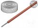 Wire  stranded  Cu  silicone  red  200°C  600V  3m  14AWG  elastic