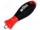Screwdriver handle  SoftFinish®  125mm  for hex bits 1/4