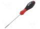 Screwdriver  slot  4,0x0,8mm  fitted with graduated scale