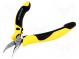 Pliers  curved, half-rounded nose  ESD  Pliers len 120mm