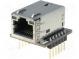 Module  Ethernet  Comp  W5200  3.3VDC  SPI  RJ45,pin header  2.54mm