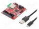 Dev.kit  WiFi  UART  WIZFI310-CON  JTAG,pin strips