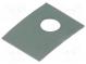 Thermally conductive pad  silicone  SOT32  0.45K/W  L 11mm  W 8mm