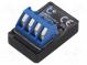 Wireless dimmer  IP20  12÷24VDC  in housing,in mounting box