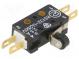 Microswitch SNAP ACTION  with lever (with roller)  2.5A/250VAC