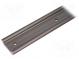 Double rail  aluminium  Ø  10mm  L  500mm  W  40mm  DryLin® W