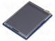 Display  SPI  3.3VDC,5VDC  pin header  Resolution  320x240  2.8