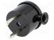 Connector  AC supply  male  plug  2P  230VAC  16A  Type  MINI,round
