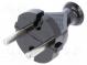 Connector  AC supply  male  plug  2P  230VAC  10A  black  for cable