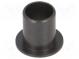 Bearing  sleeve bearing  with flange  Øout  12mm  Øint  10mm  black